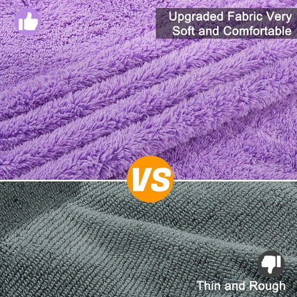 Dog Bathrobe Super Absorbent Dog Towels for Drying Dogs Large Quick Drying Puppy Robes for after Bath Soft Puppy Towel Adjustabl